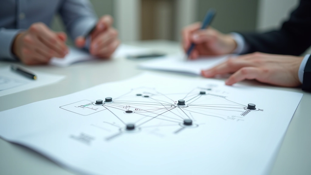 Network diagram visualization showing connected nodes and data flow between game servers and client systems